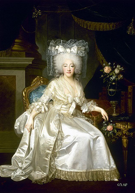 Marie-Josphine-Louise de Savoie - par Alexandre Kucharsky - 1790 - en ralit ralis juste avant l'avnement au trne de Louis XVIII